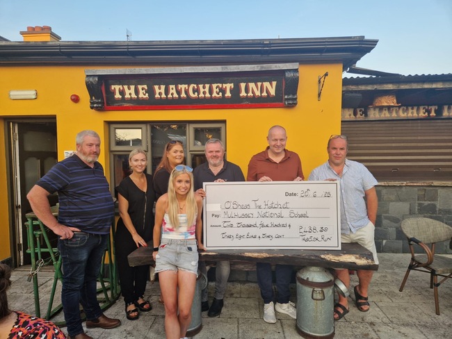 TRACTOR RUN RAISES OVER €12,000 For South Meath Local National Schools
