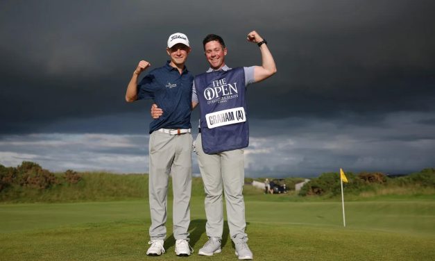 Ashbourne’s Bonner Spotted Young Scottish Amateur Graham’s Potential-This Week He Plays In The OPEN!