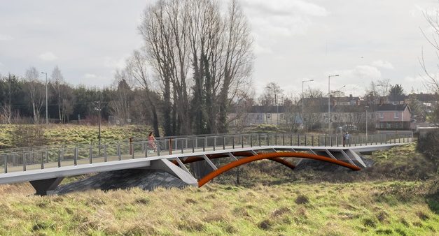 Sod Turned for New Pedestrian Bridge and Cycleway in Navan