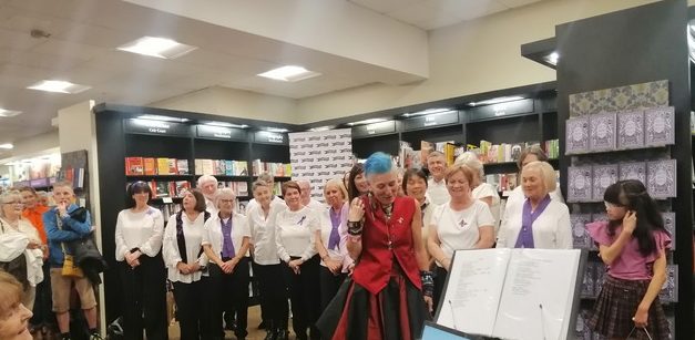Nicola Pierce  book launch in Waterstones