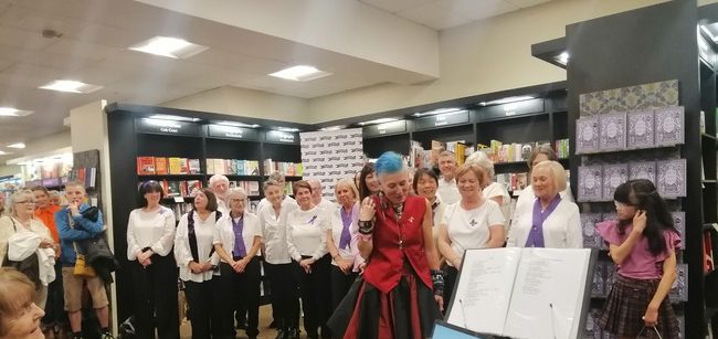 Nicola Pierce  book launch in Waterstones