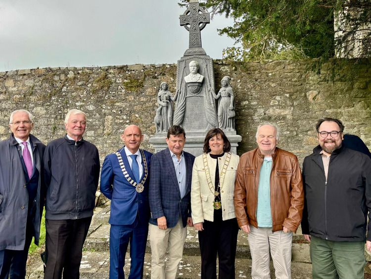 Poet John Boyle O’Reilly is commemorated at Dowth