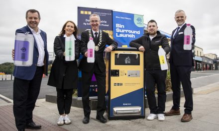 42 new bin surrounds installed in Navan Town Centre