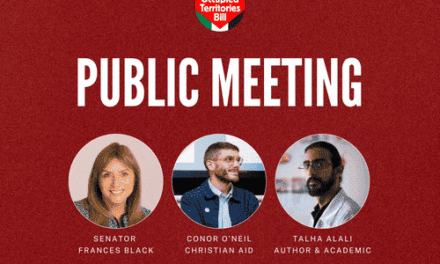 Public Meeting on The Campaign to Pass the Occupied Territories Bill