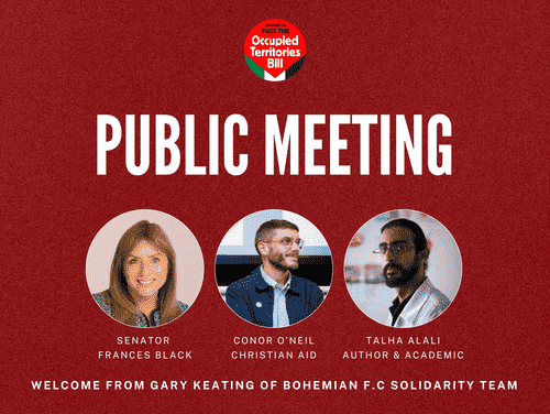 Public Meeting on The Campaign to Pass the Occupied Territories Bill