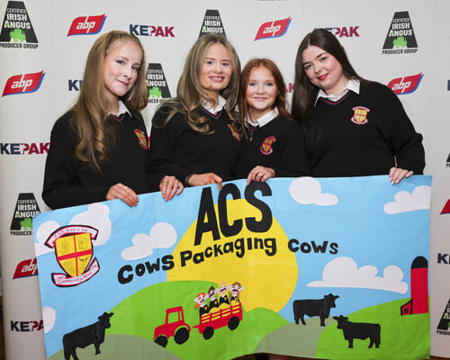 Meath Students that Exhibited at Irish Angus Schools Competition