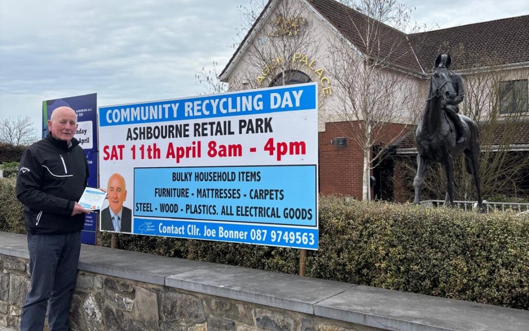 Twenty One Years on Ashbourne Recycling Day This Saturday 11th April
