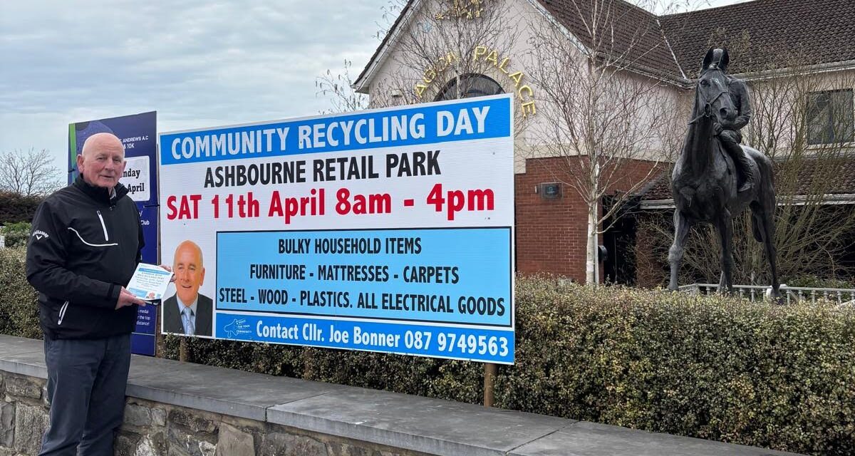 Twenty One Years on Ashbourne Recycling Day This Saturday 11th April