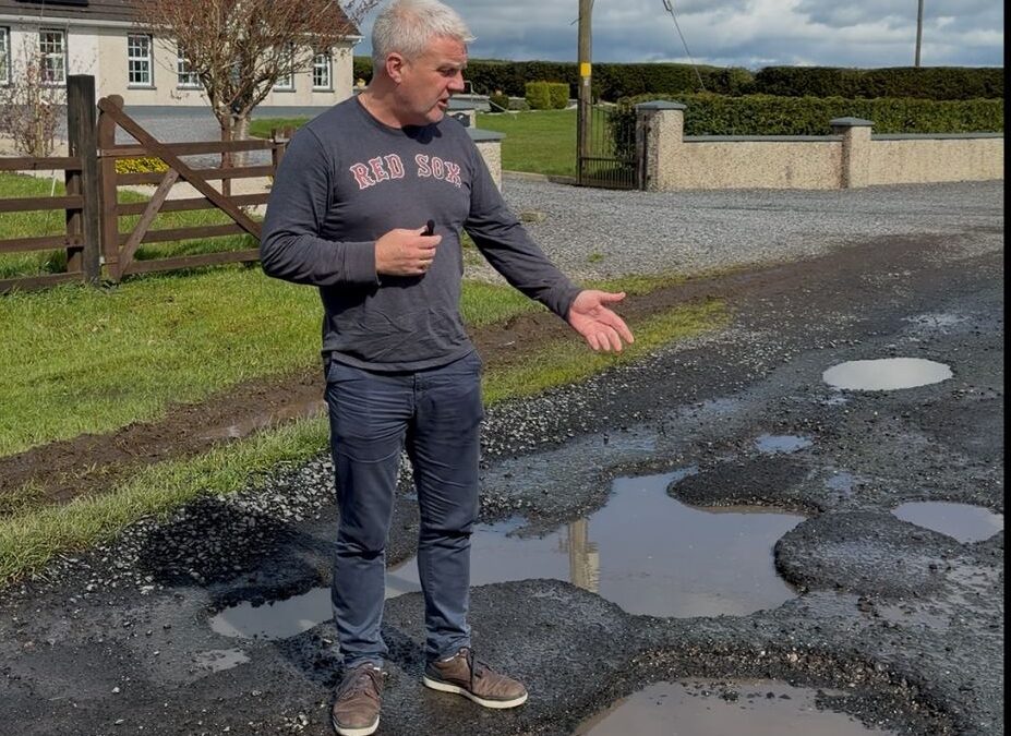 Road users hit breaking point as the pothole pandemic in North Meath worsens 