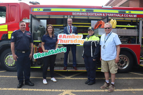 “Amber Thursday” Campaign Returns to Promote Fire, Road and Water Safety