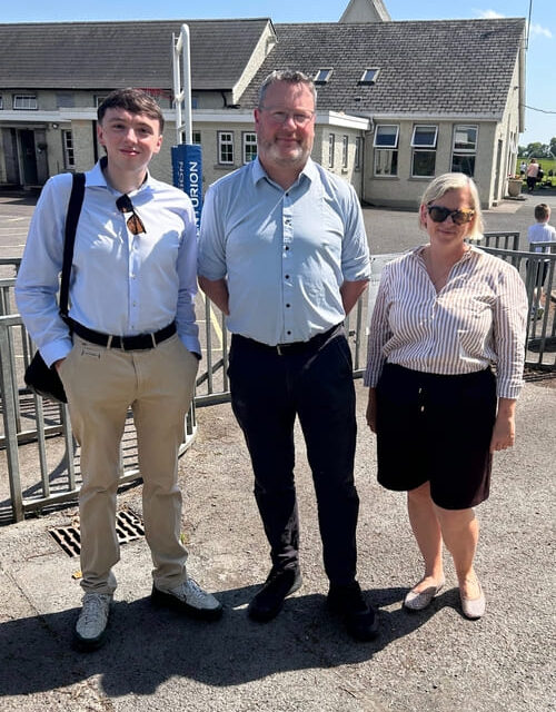 Corr calls for road safety upgrades at Oristown school