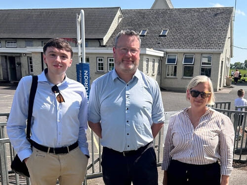 Corr calls for road safety upgrades at Oristown school