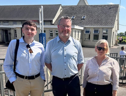 Corr calls for road safety upgrades at Oristown school