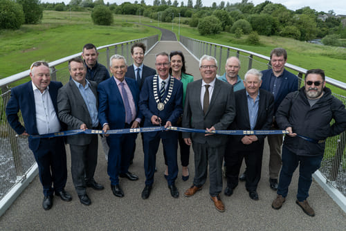Blackwater River Pedestrian and Cycle Bridge Officially Opened