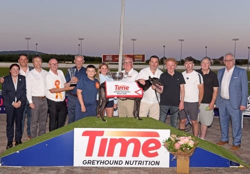 Record Breaker Ballycowen Frank Stamps His Class at International