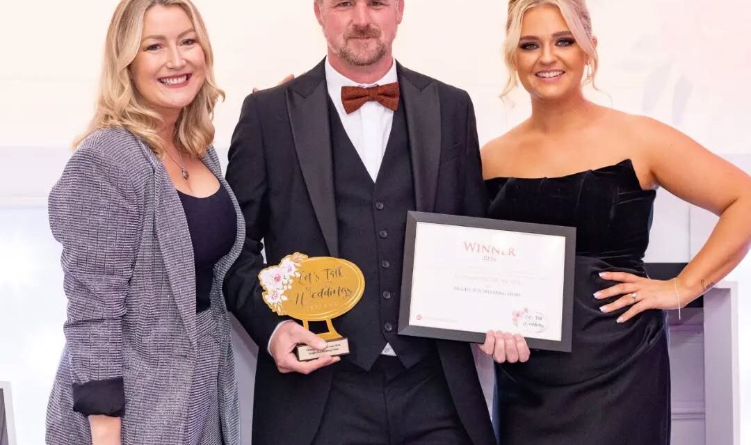 Meath Wedding Filmmaker Named Videographer of the Year 2026